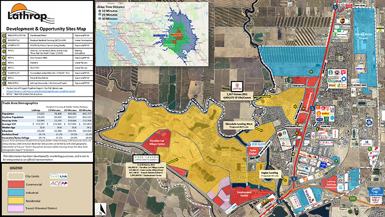 City Map - Growth & Development | City of Lathrop CA