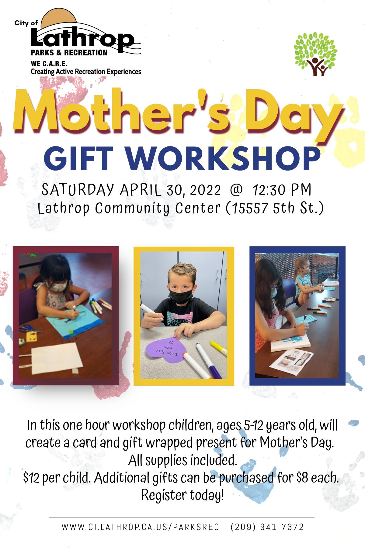 Mother's Day Gift Workshop