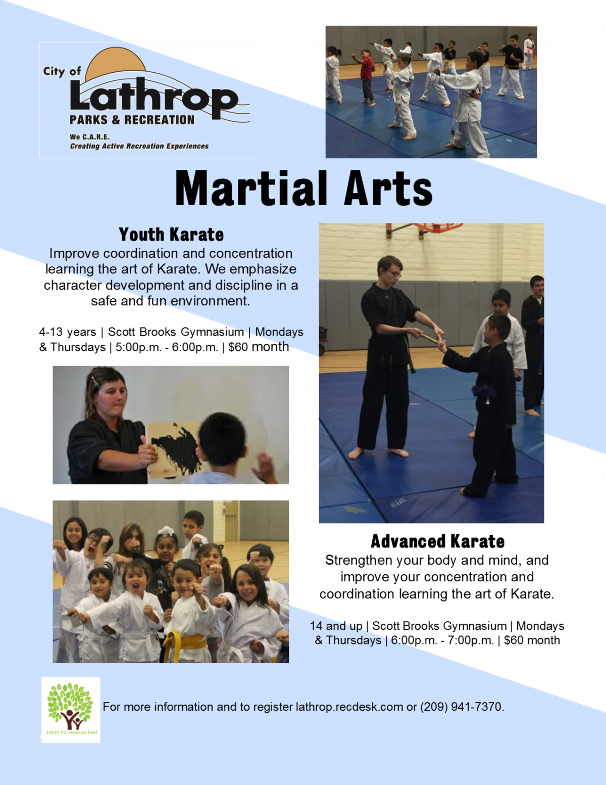 Prospect Parks and Recreation: BMA: Children's Martial Arts Classes